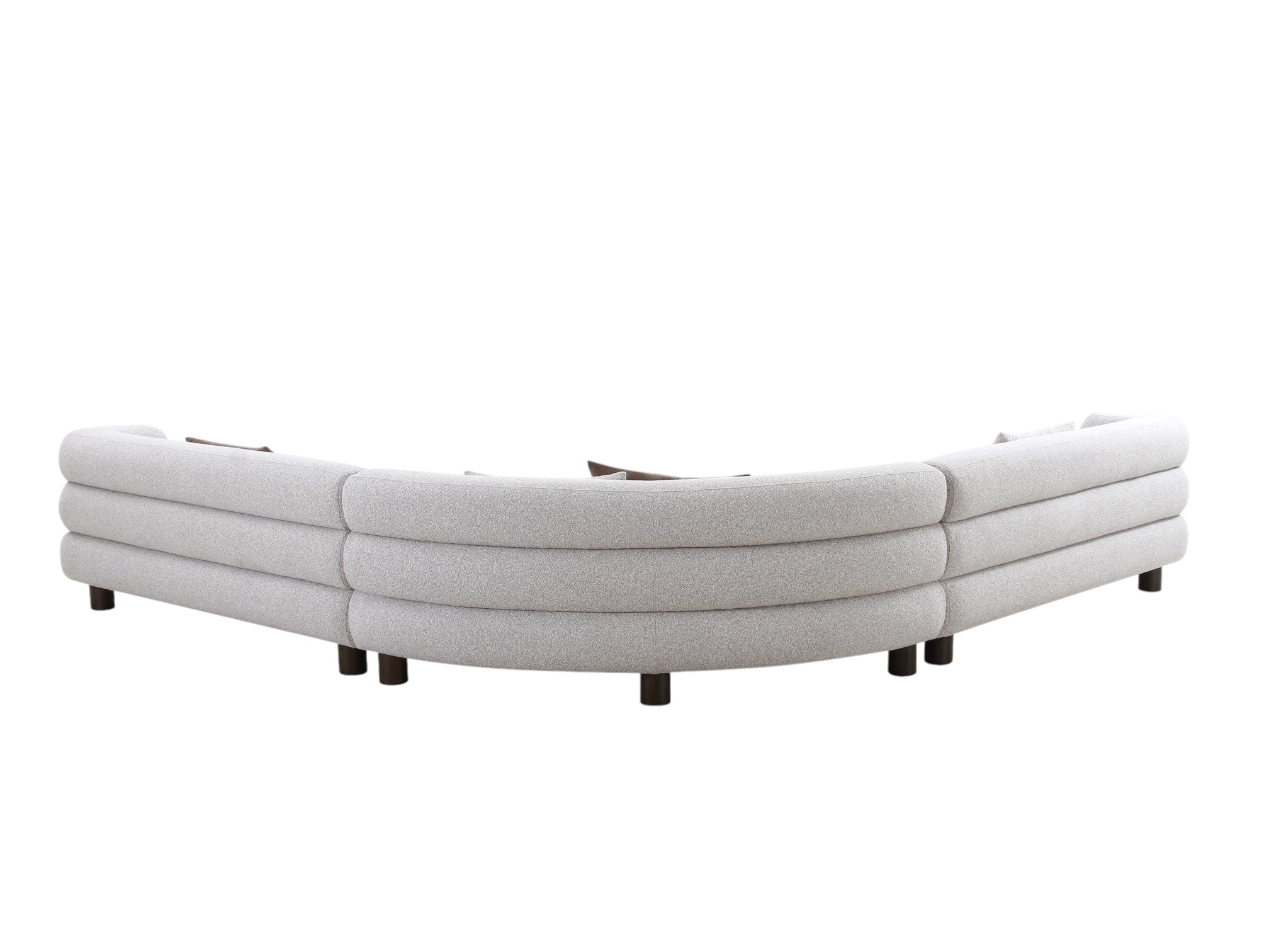 3-Piece Benton Performance Boucle Fabric Sectional - Image 6