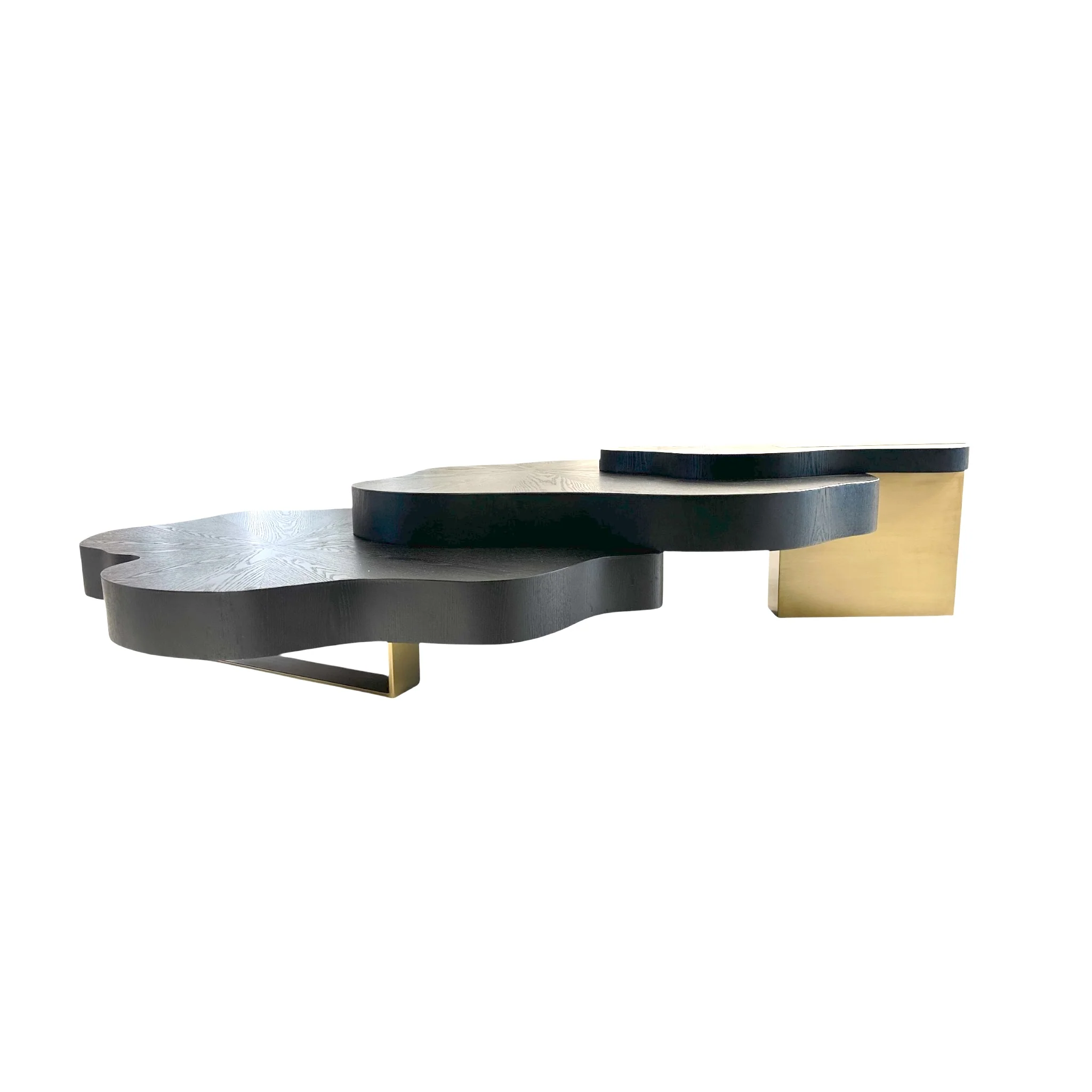 Astor Dark Wood Cascading Coffee Table - Image 5