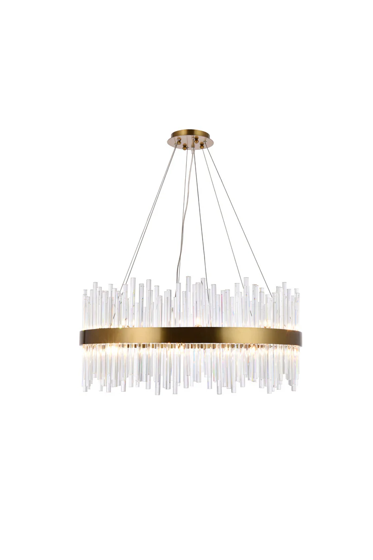 Audemars Gold 32 - Inch 18 - Light Chandelier - Image 2