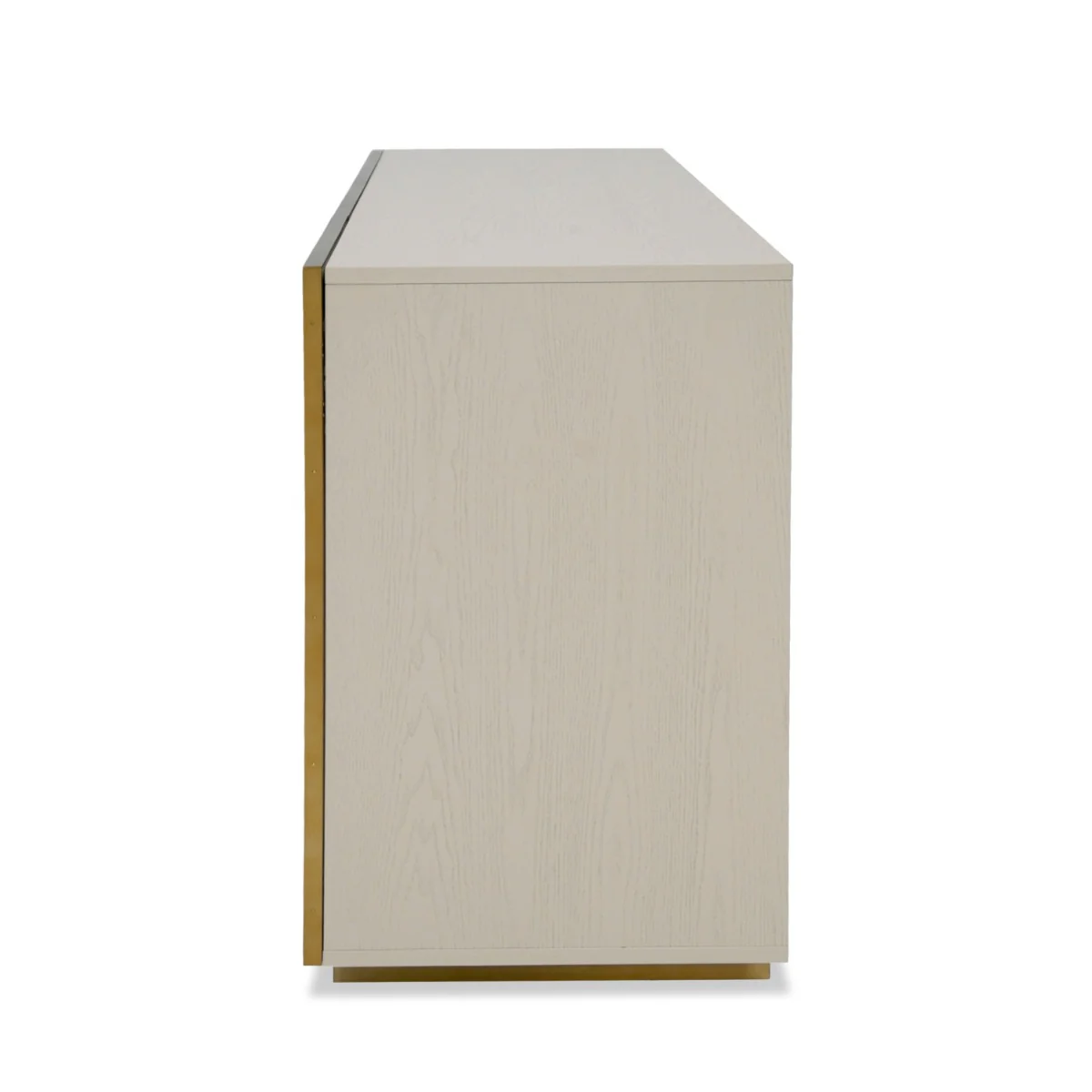 Aurelia Mid - Century Modern Cream Ash + Gold Buffet - Image 7