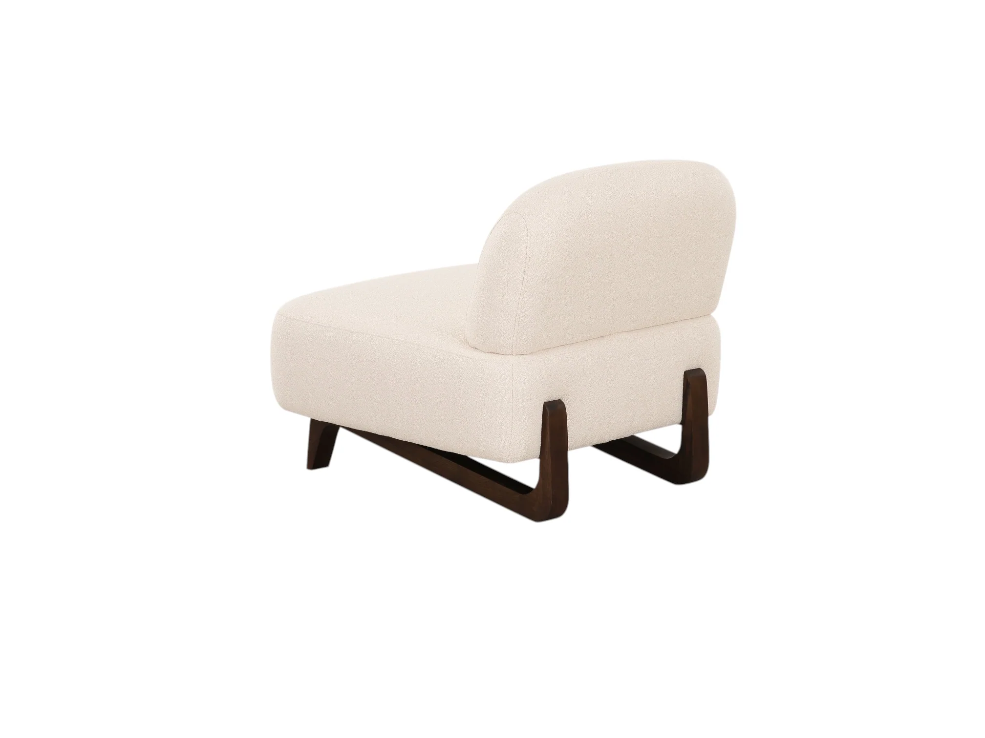 Baudin Ivory Performance Boucle ArmChair - Image 9