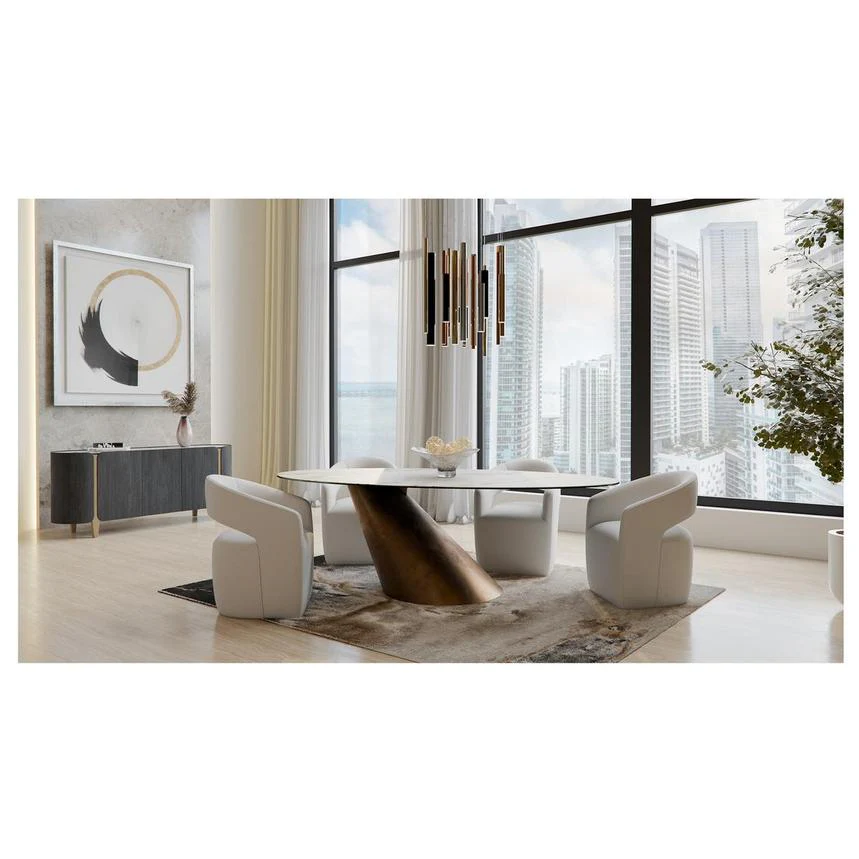 Berryville 94" Oval Dining Table - Image 8