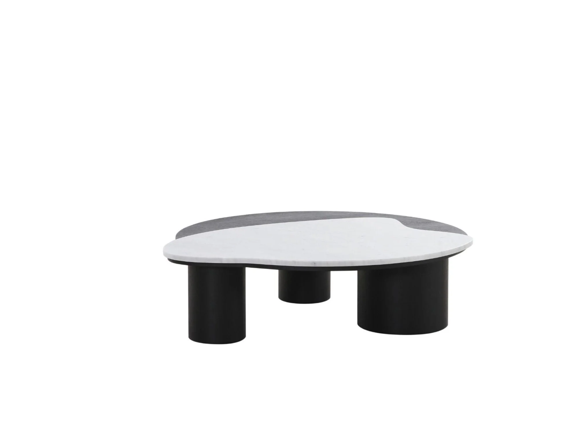 Brook Marble & Wood Coffee Table - Image 4