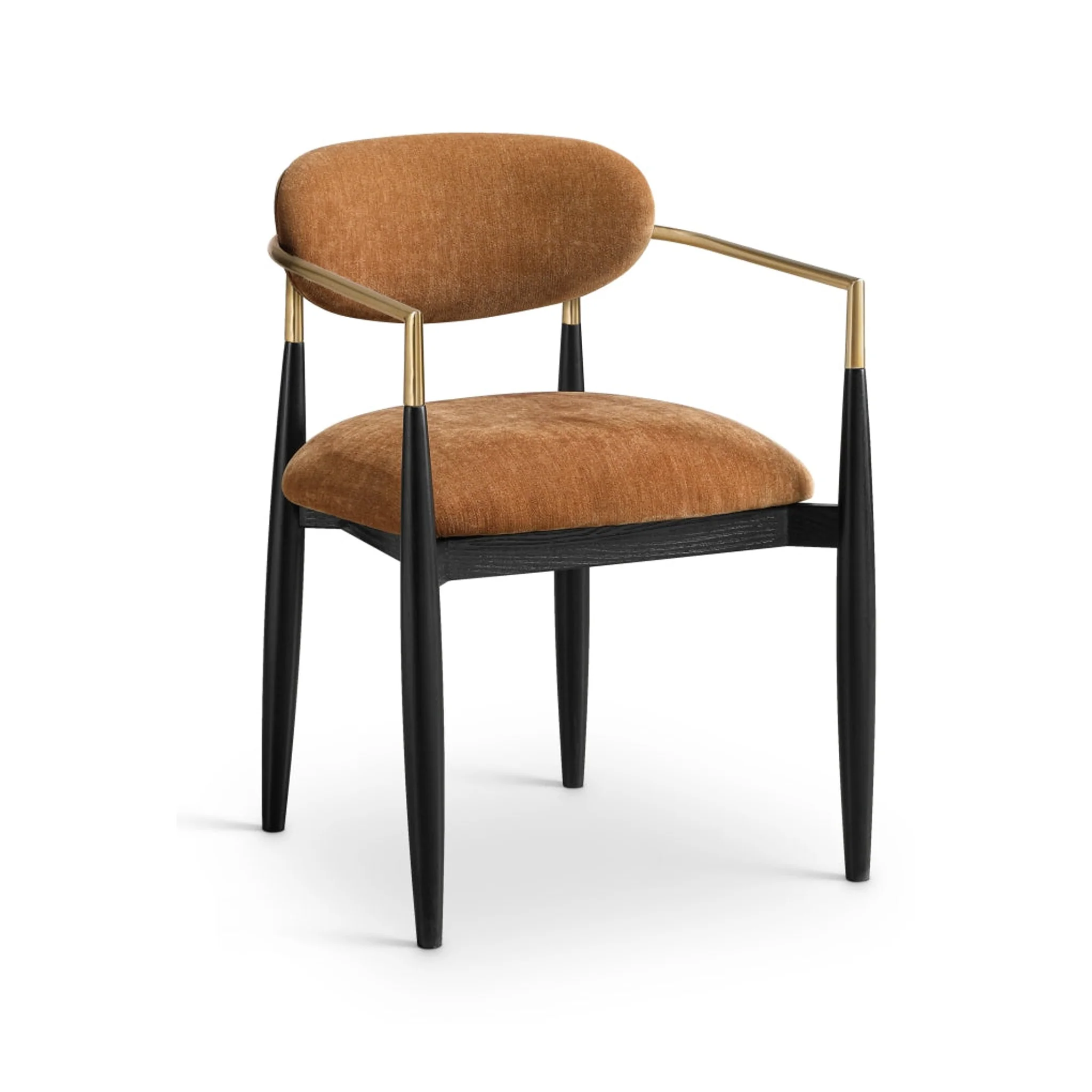 Caspian Performance Fabric Upholstered Dining Arm Chair - Set Of 2 - Image 43