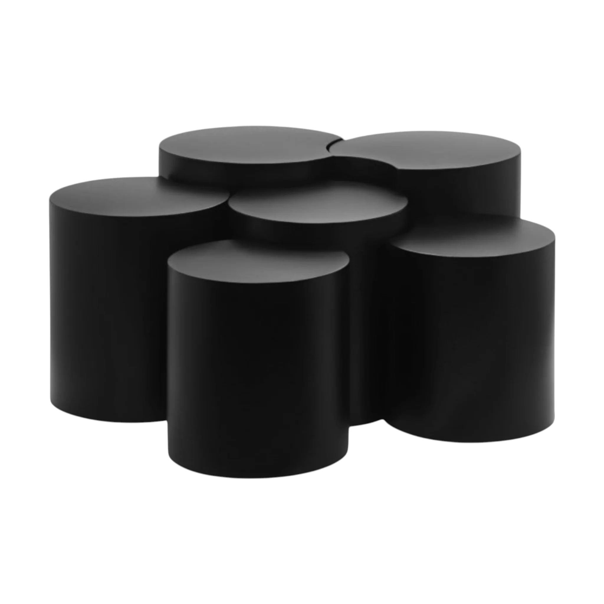 Dion Iron Nesting 6-Piece. Modular Coffee Table