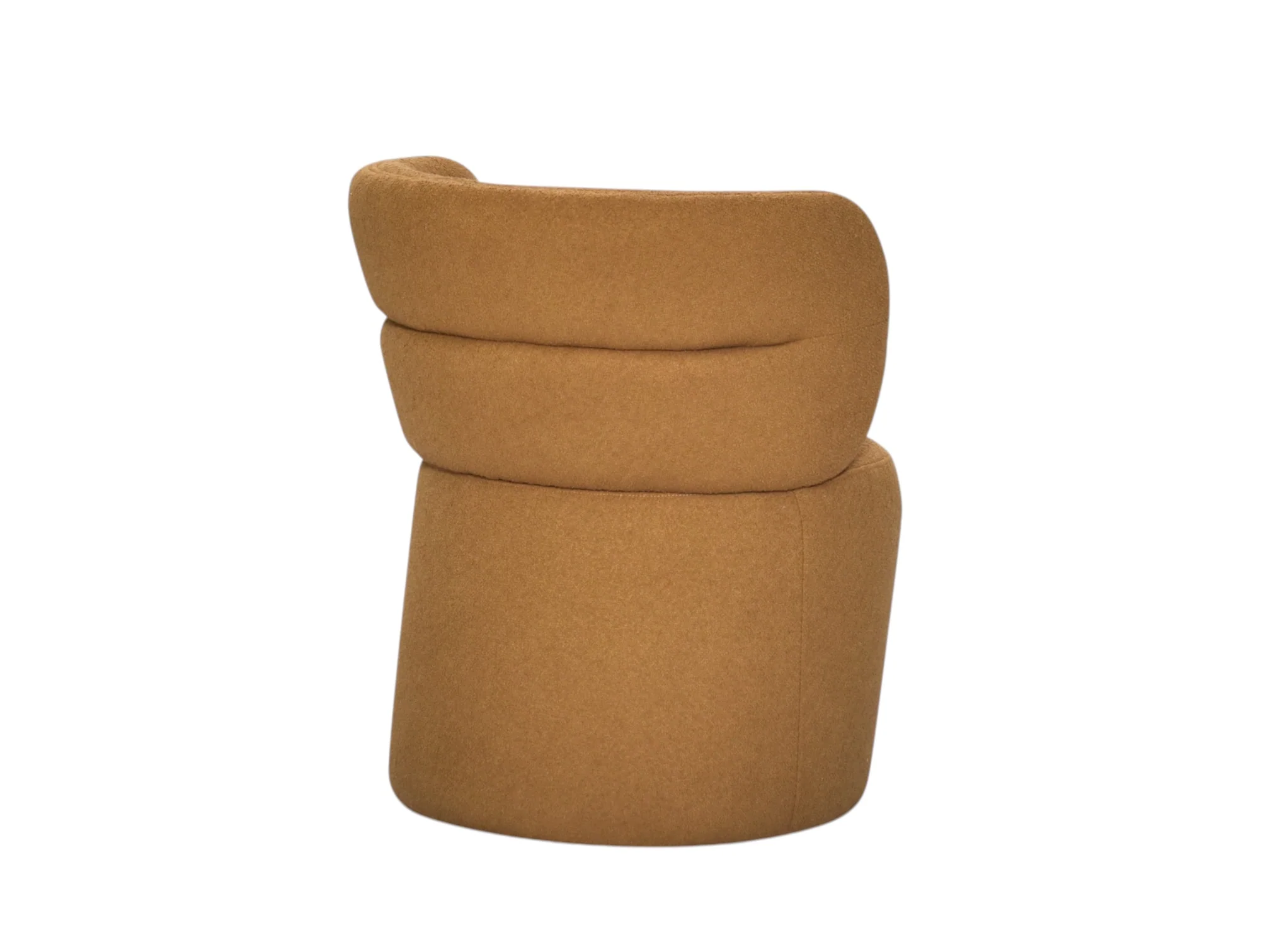 Eclipse Performance Boucle Dining Chair Golden Camel - Image 5