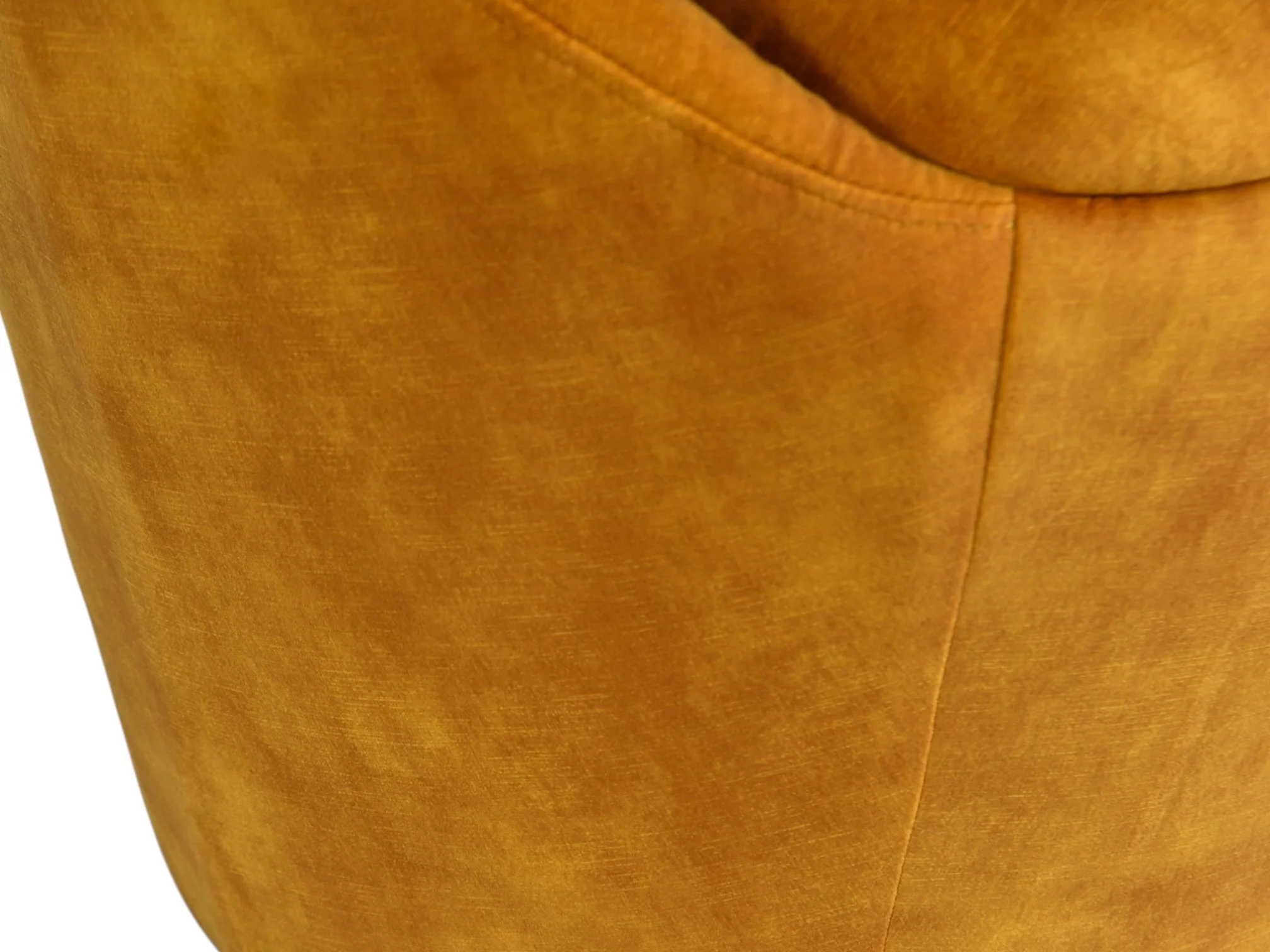 Elara Performance Saffron Velvet Dining Chair - Image 7