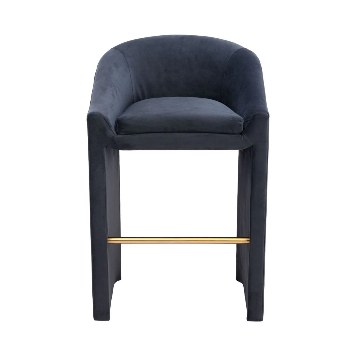 Emas Barstool In Midnight Gray - Image 5