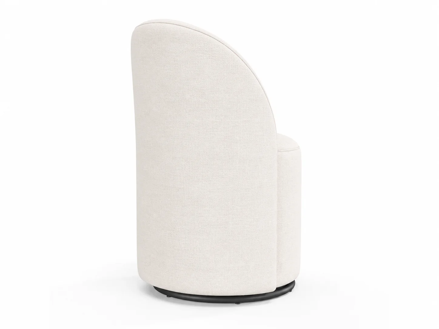 Encompass Upholstered Swivel Chair Ivory - Image 4
