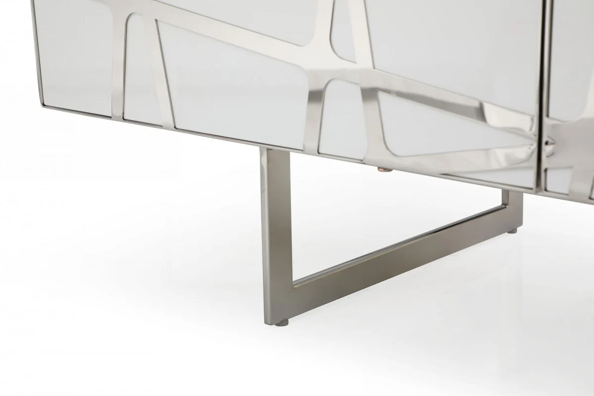 Enza Modern White Tv Stand - Image 5