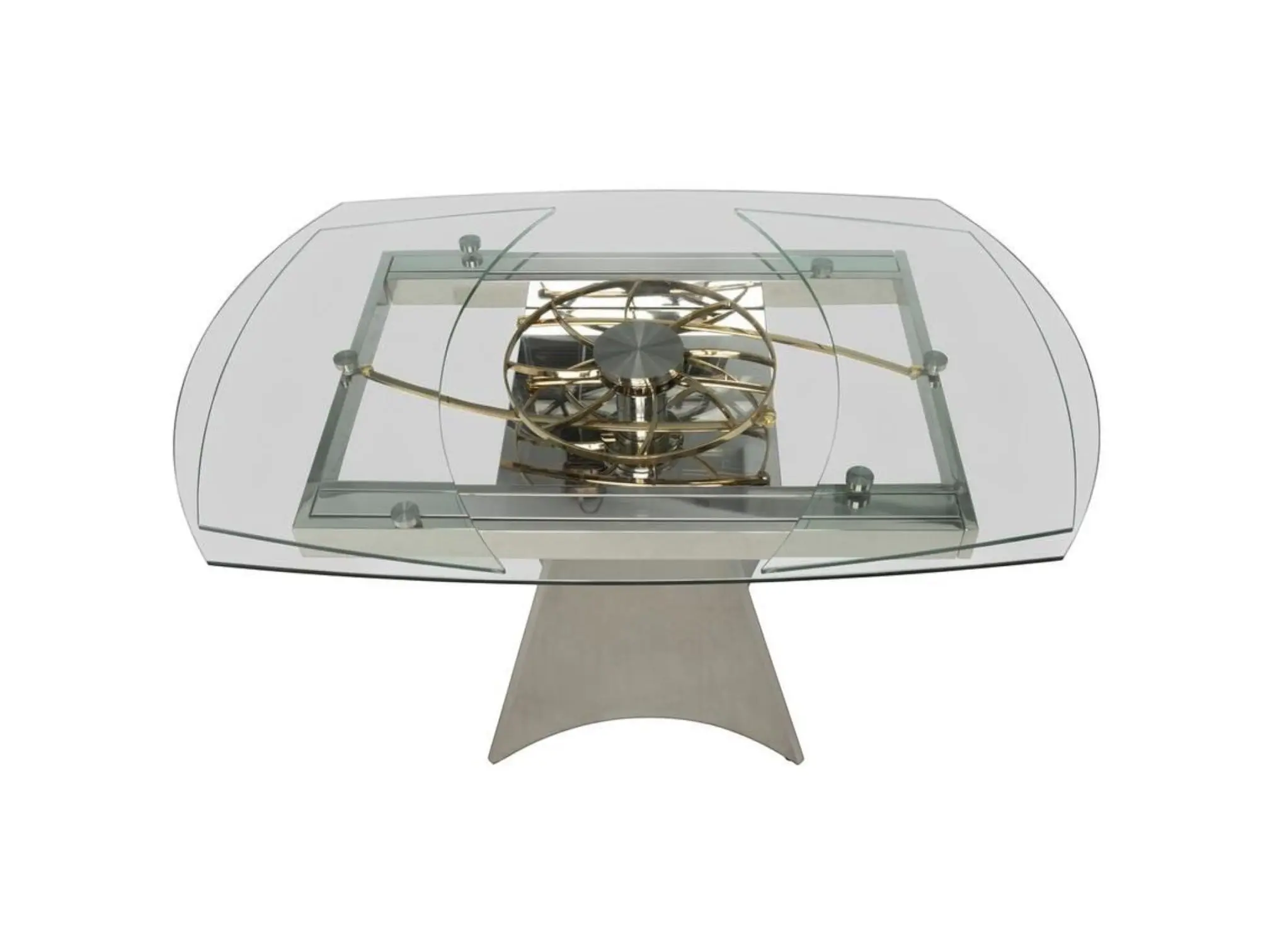 Equinox Extendable Glass Dining Table - Image 10