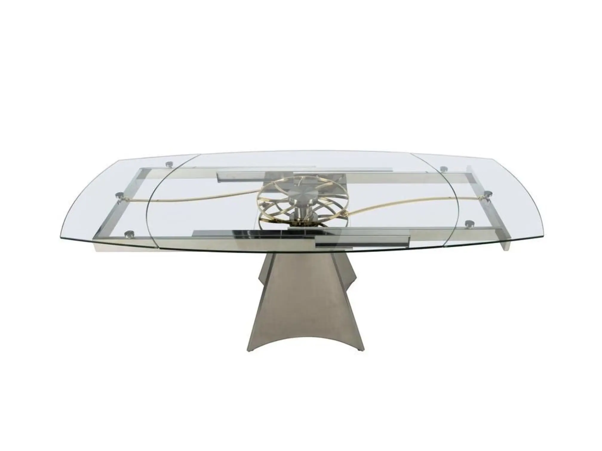 Equinox Extendable Glass Dining Table - Image 3