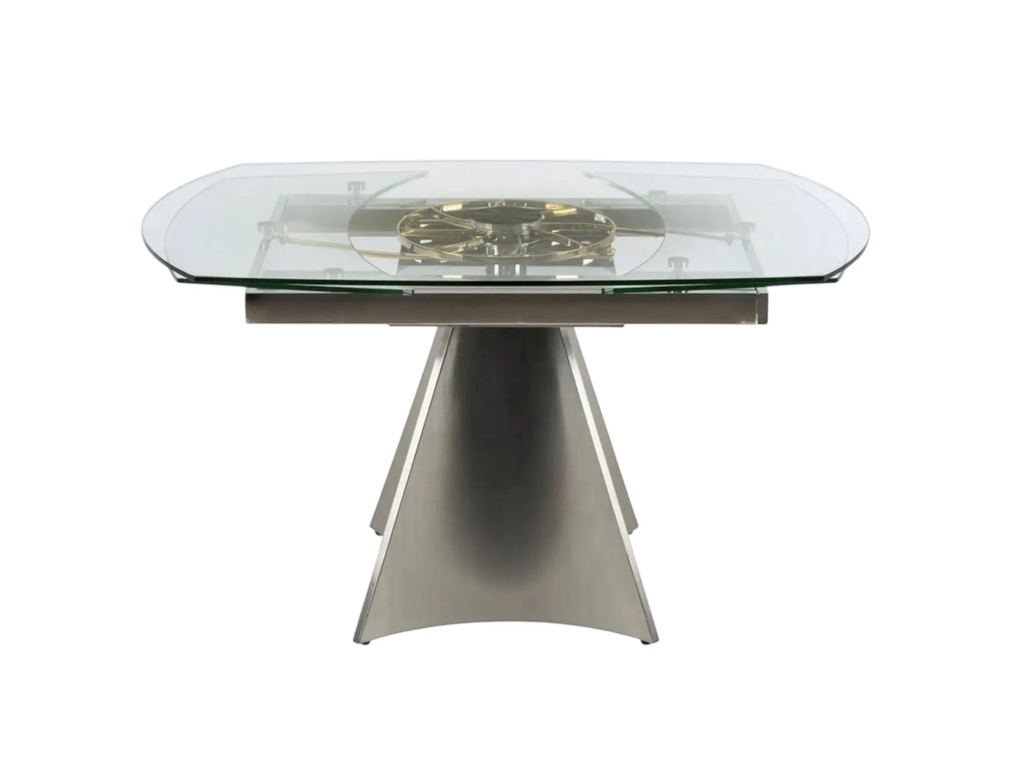 Equinox Extendable Glass Dining Table - Image 8