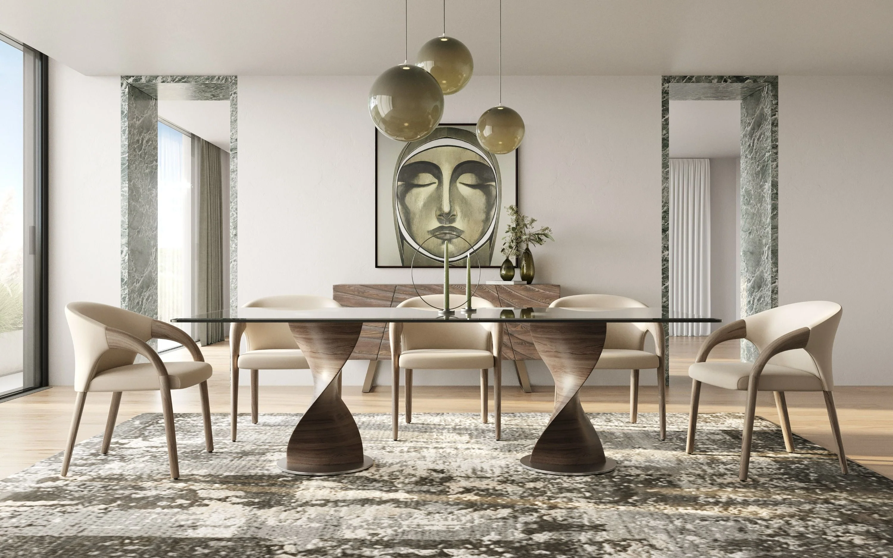 Finland Mid - Century Grey Ash Buffet - Image 9