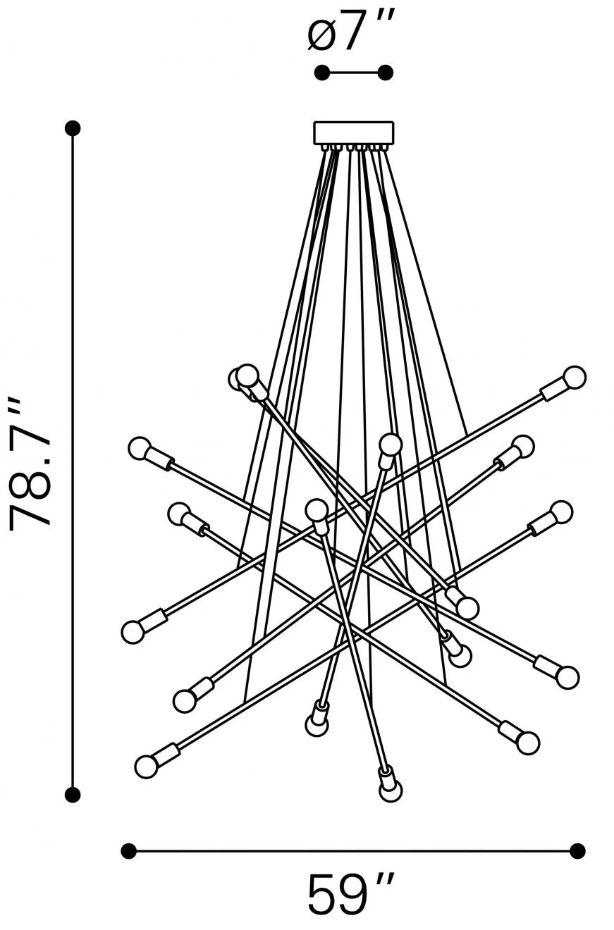 Galaxy Chandelier - Image 6
