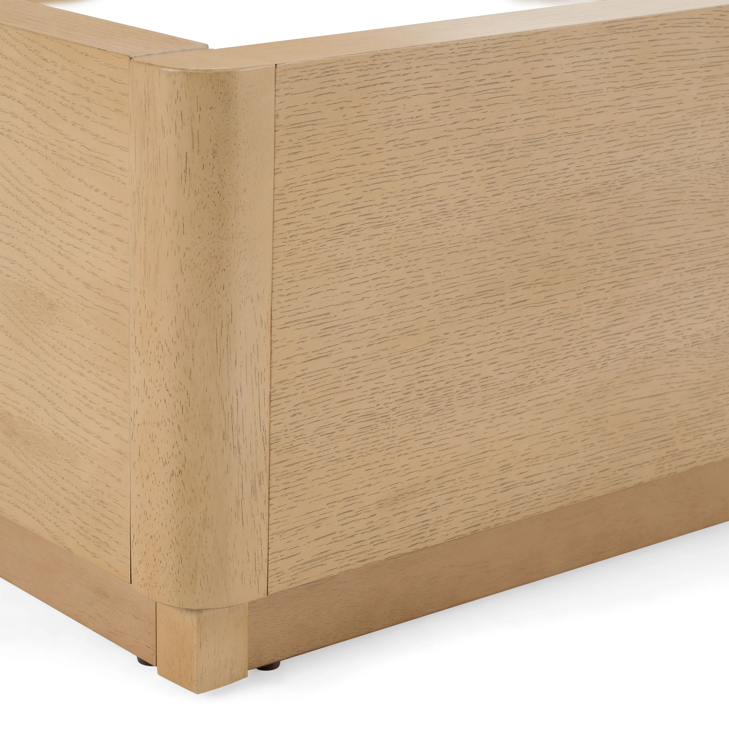 Galiano Modern Natural Oak Bed - Image 5