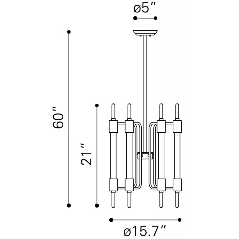 Gisborne Ceiling Lamp - Image 2