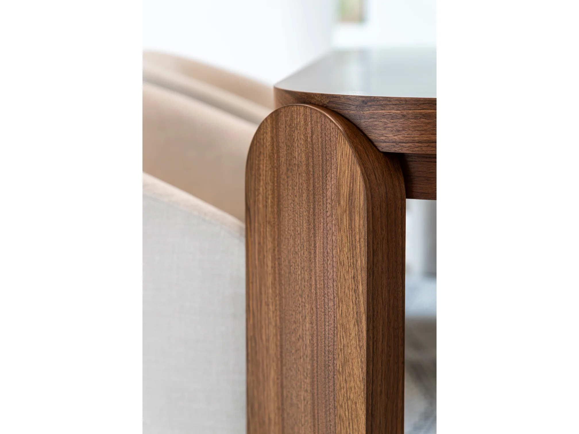 Great Falls Natural Walnut Dining Table - Image 5