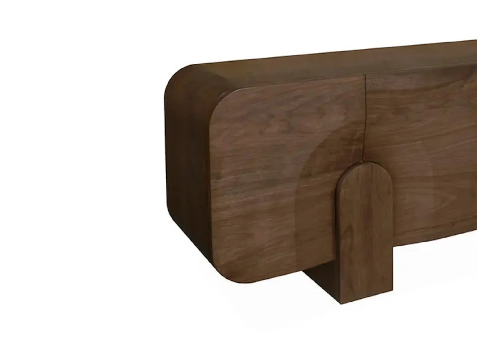 Great Falls Natural Walnut Sideboard - Image 6