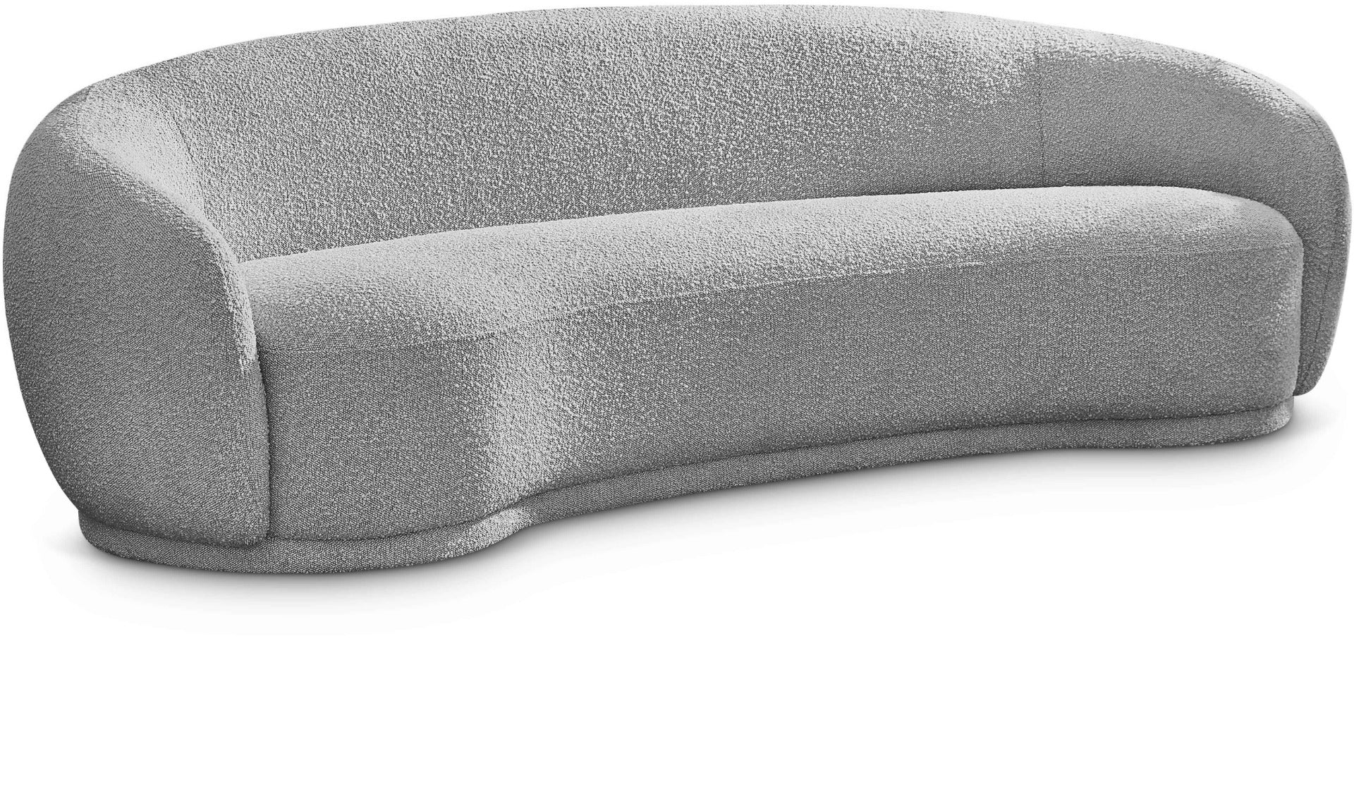 Hilda Boucle Fabric Sofa 89.5" - Image 12