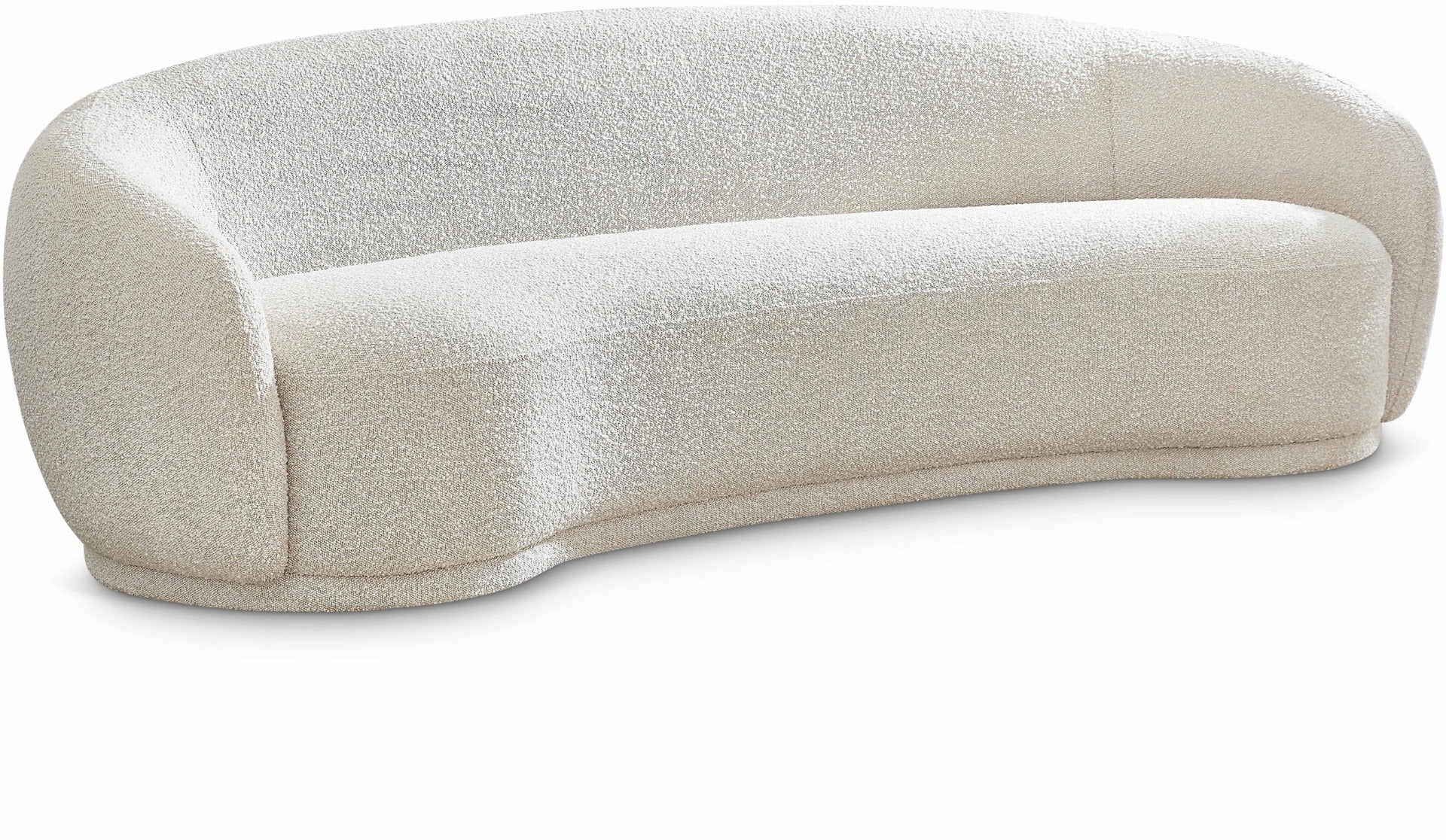 Hilda Boucle Fabric Sofa 89.5" - Image 2