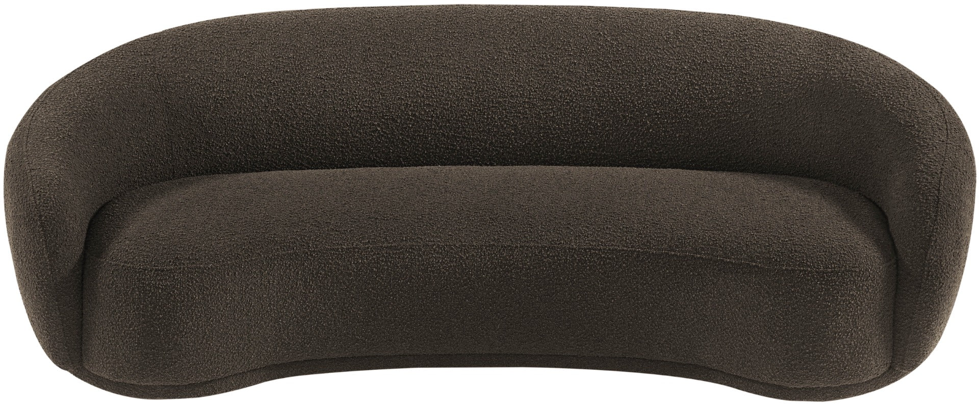 Hilda Boucle Fabric Sofa 89.5" - Image 3