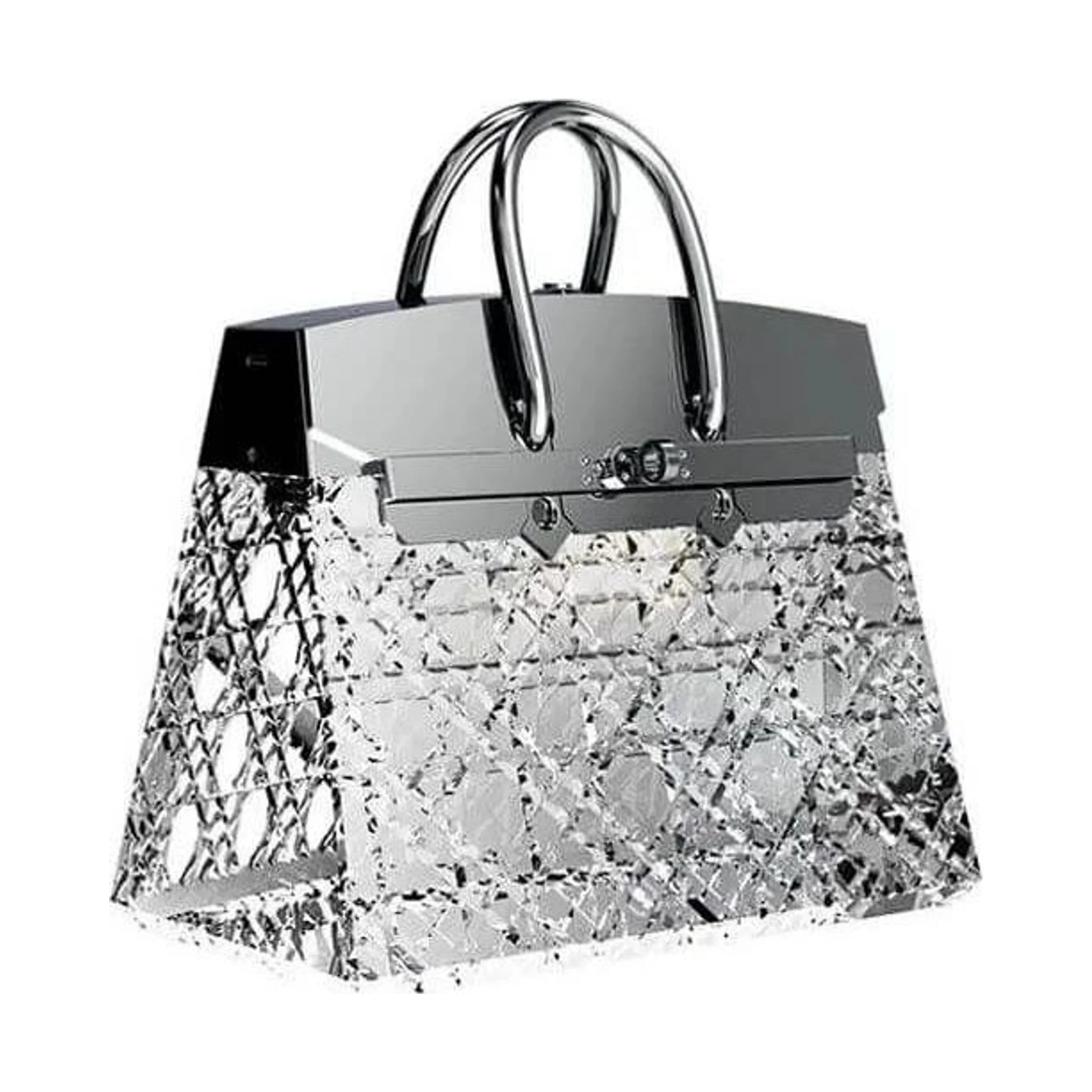 Luxurious Designer Crystal Bag Lamp - Image 10