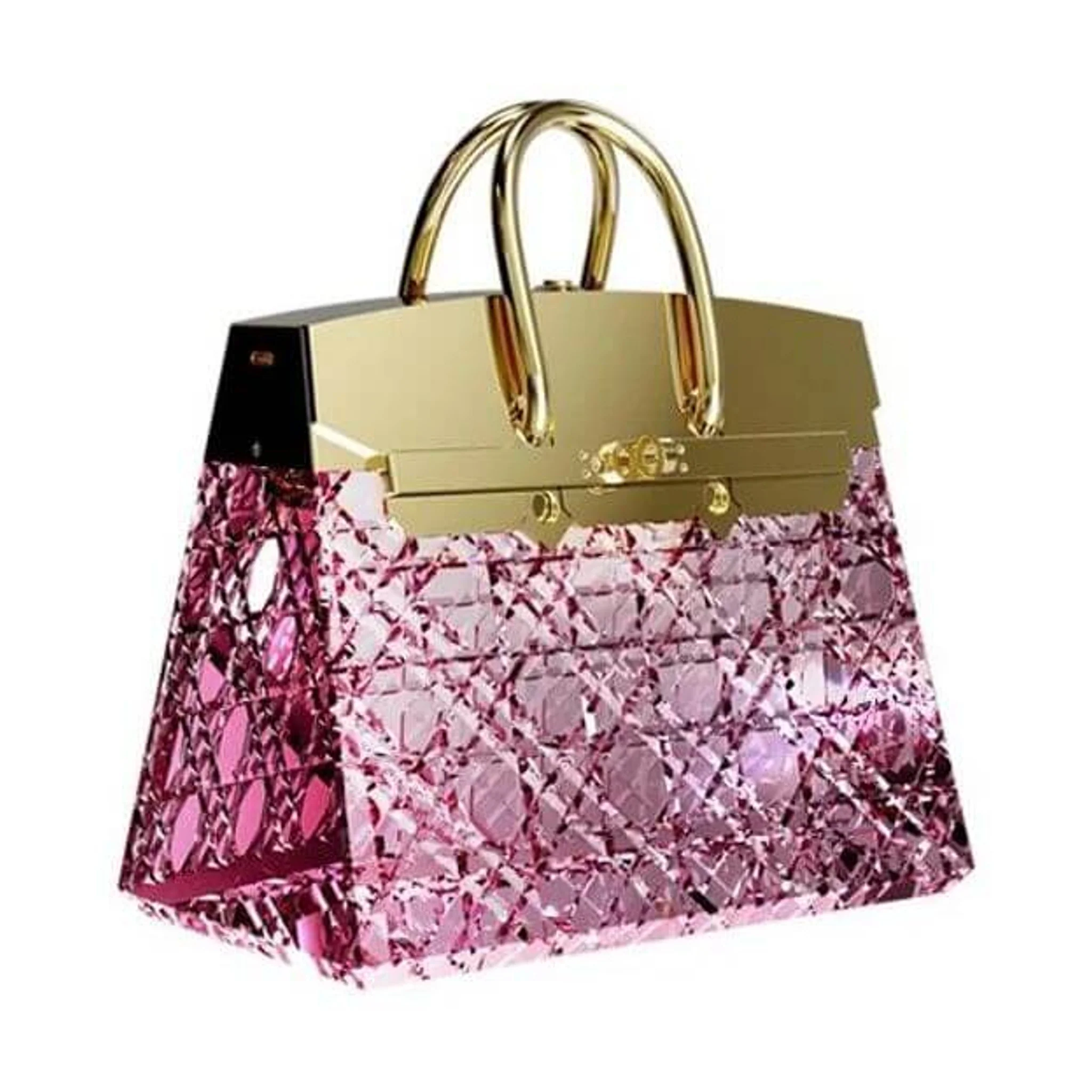 Luxurious Designer Crystal Bag Lamp - Image 12