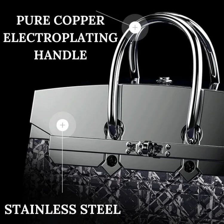 Luxurious Designer Crystal Bag Lamp - Image 6