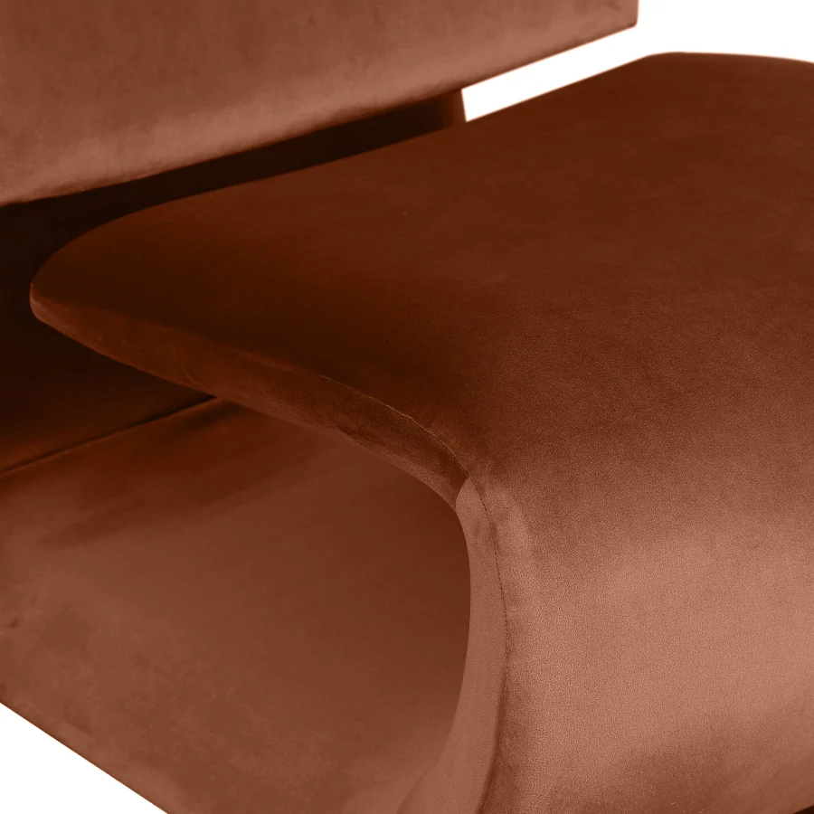 Maple Velvet Upholstered Accent Chair - Image 35
