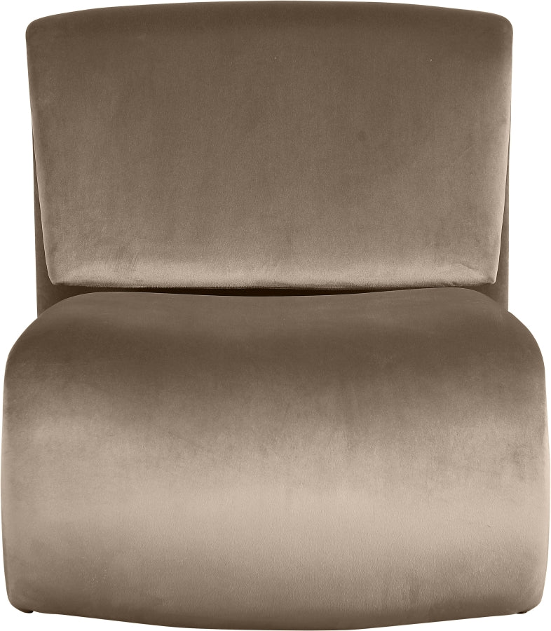 Maple Velvet Upholstered Accent Chair - Image 76