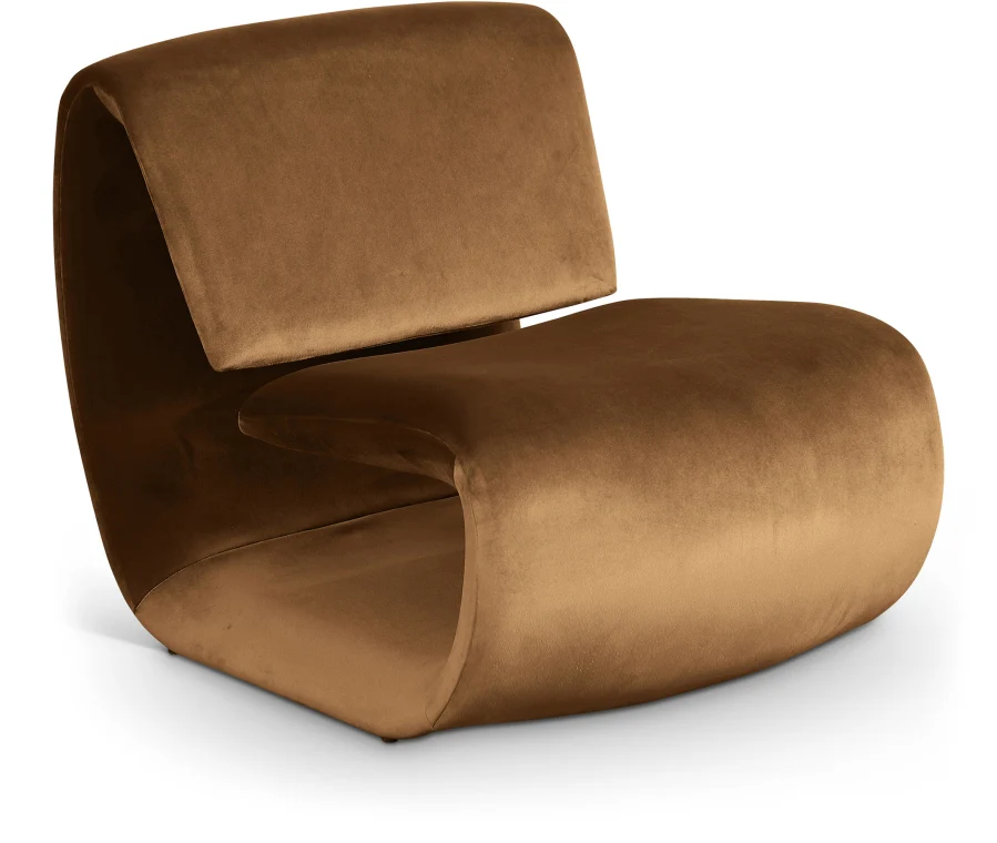Maple Velvet Upholstered Accent Chair - Image 83