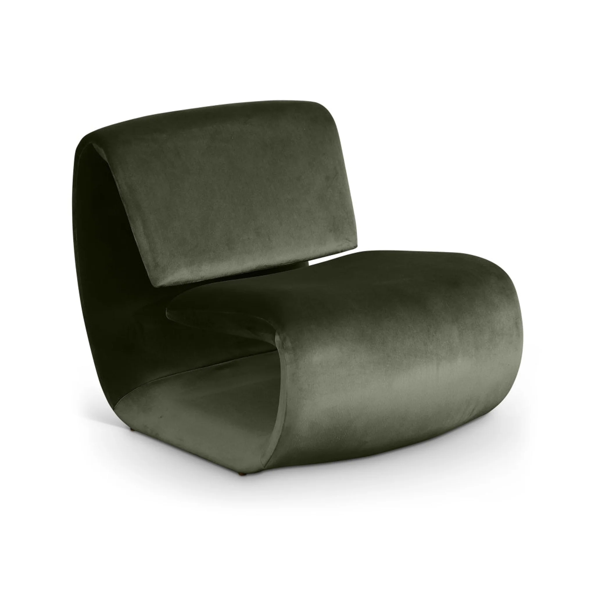Maple Velvet Upholstered Accent Chair - Image 96