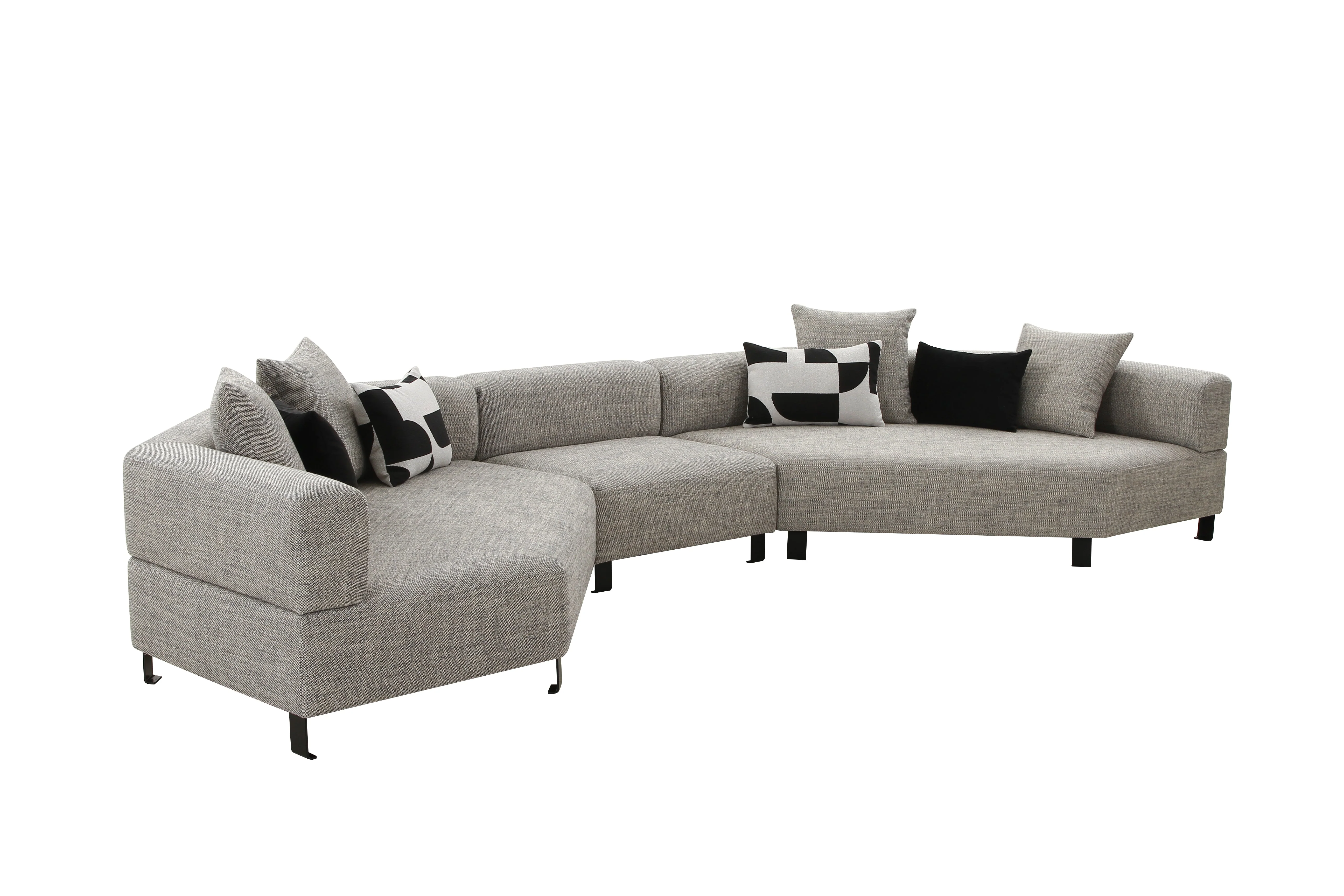 Mcallister 3-Piece Sectional in Performance Fabric - Image 4