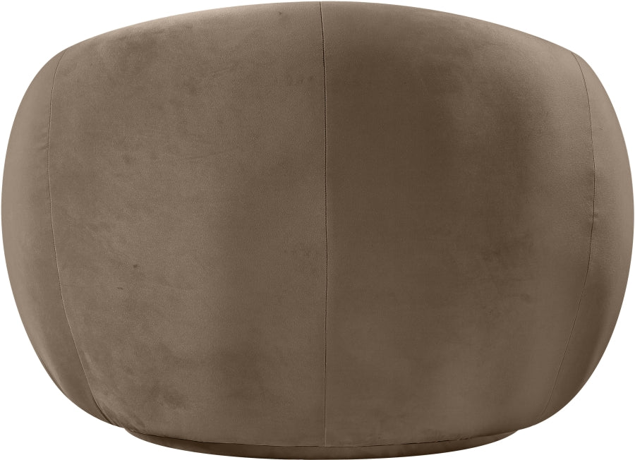 Mirage Velvet Upholstered Fabric Accent Chair - Image 21