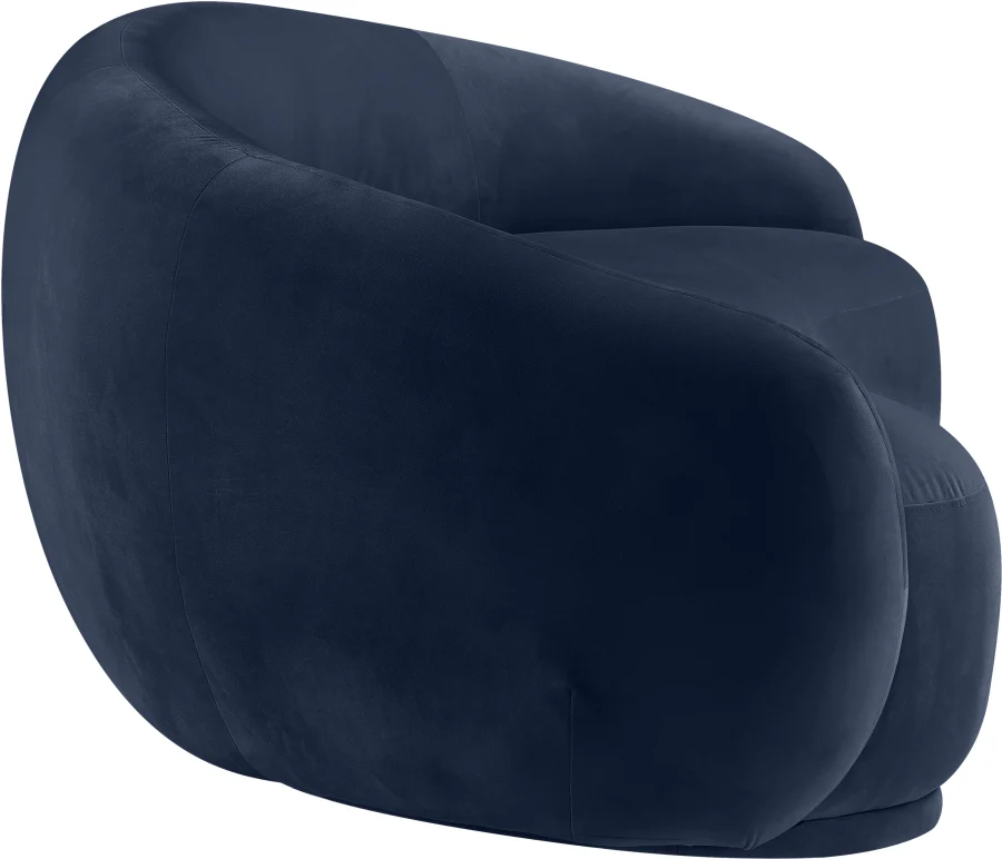 Mirage 95" Velvet Upholstered Fabric Sofa - Image 90