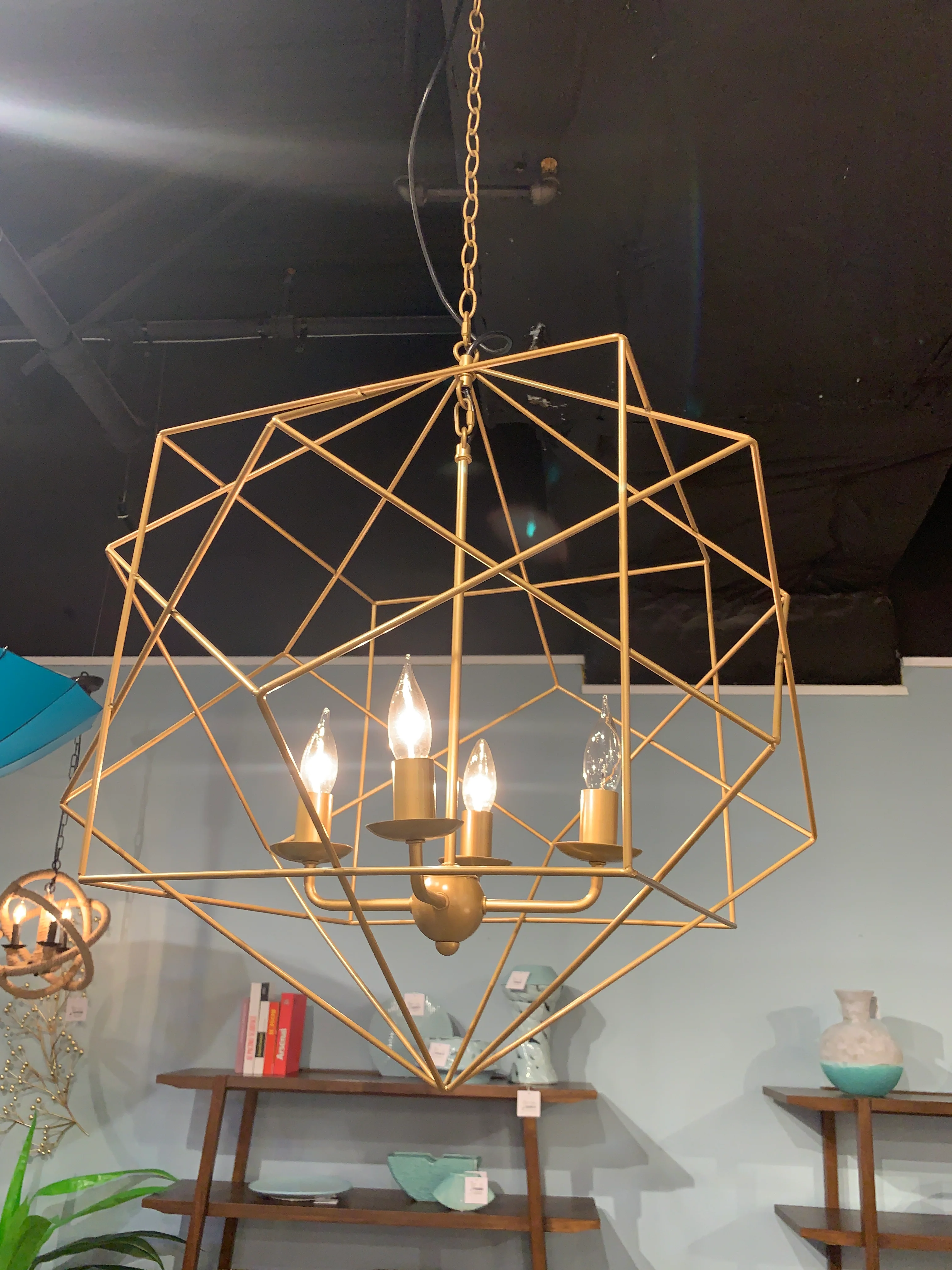 Penta Ceiling Lamp Gold - Image 5