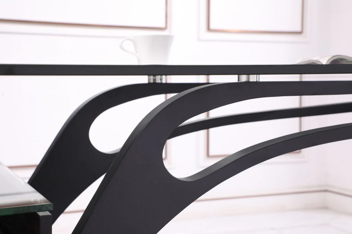 Prada - Contemporary Black Ash Desk - Image 4