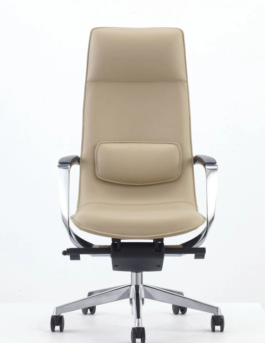 Proctor Modern Beige High Back Executive Office Chair - Image 3