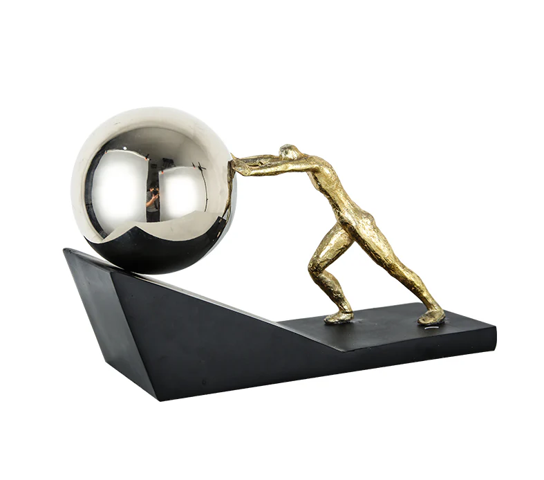 Push The Ball Figurine - Image 2