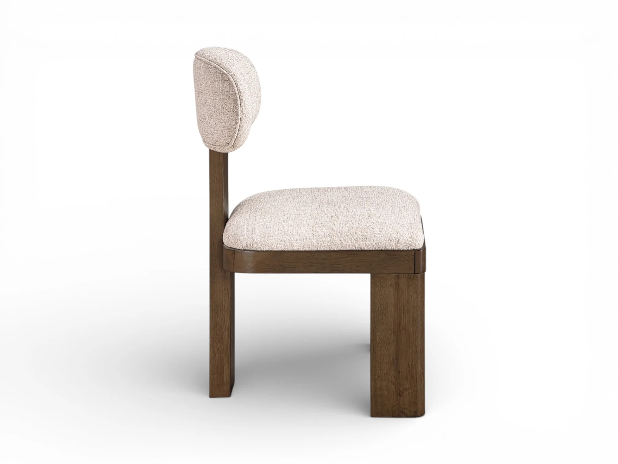 Rome Linen Upholstered Dining Chair – Dark Walnut (Set Of 2) - Image 19