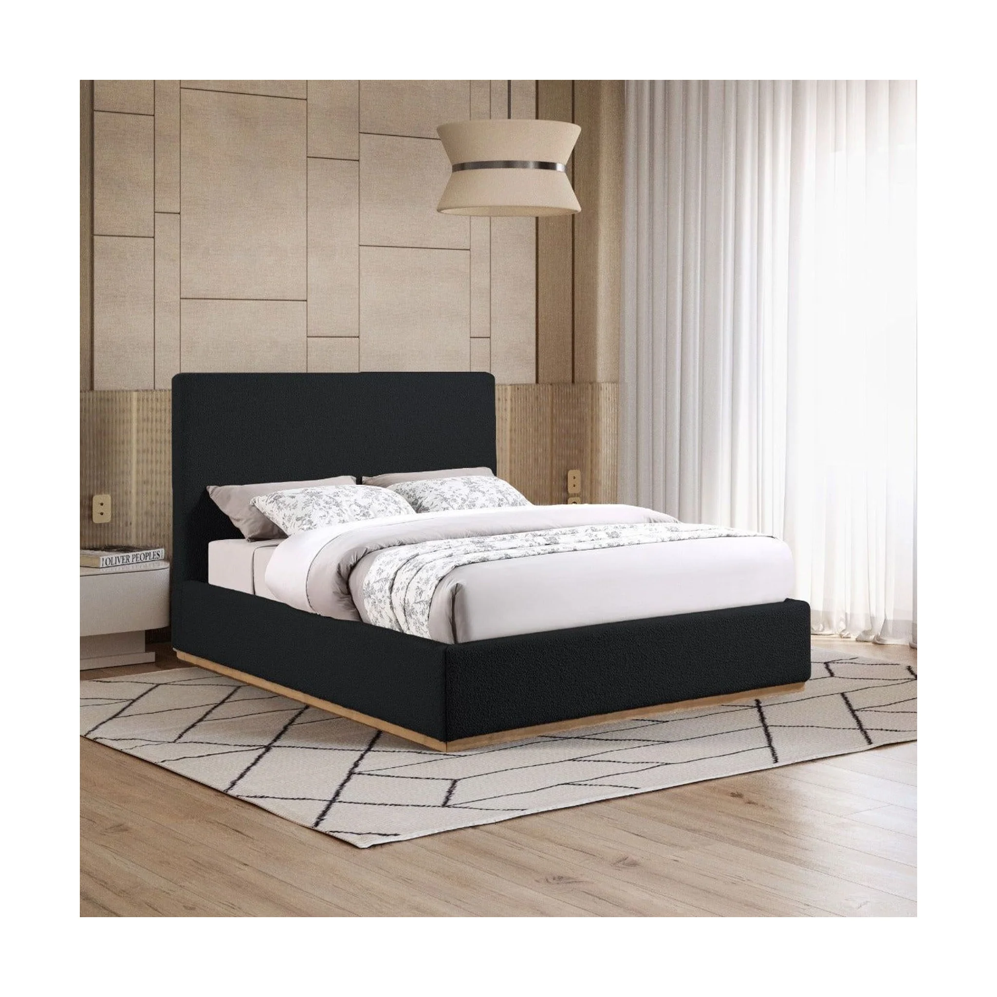 Rosio Boucle Fabric Bed - Image 19
