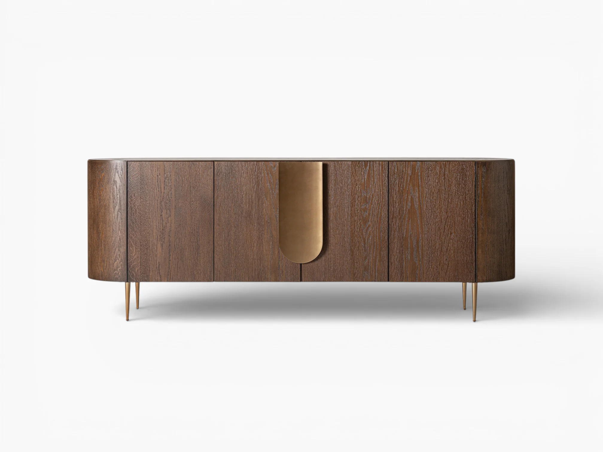 San Mateo Caramel Oak Sideboard - Image 14