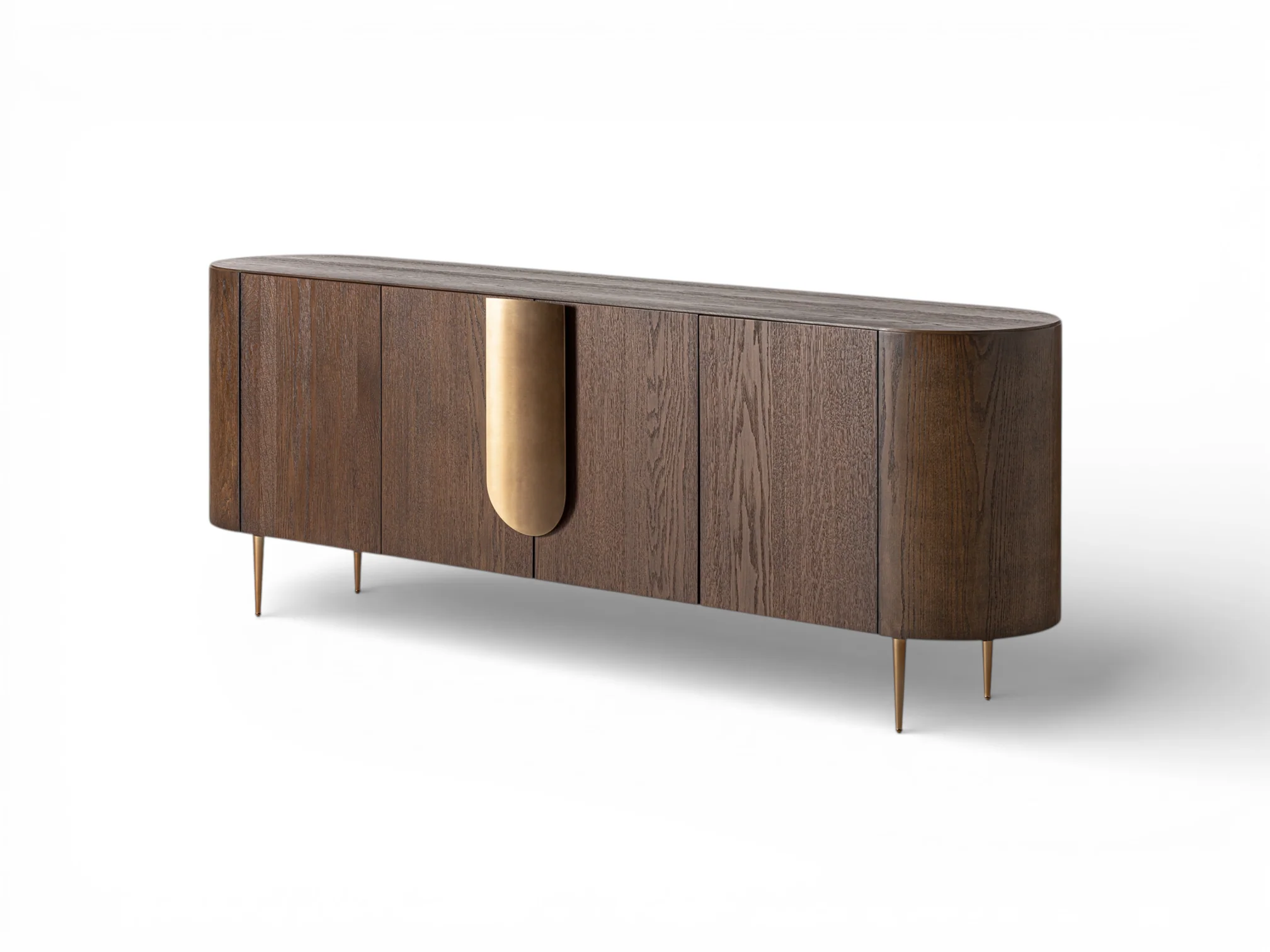 San Mateo Caramel Oak Sideboard - Image 4