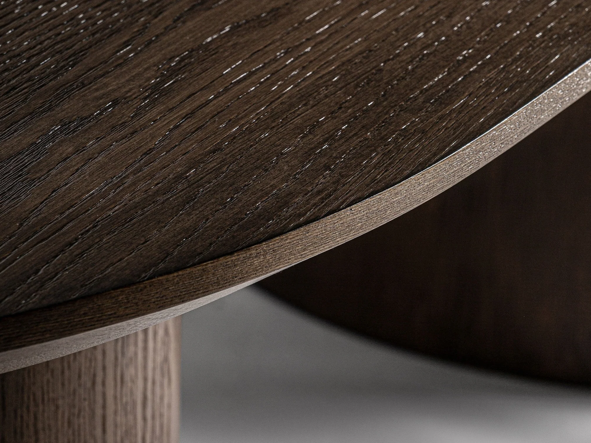 106" San Mateo Oval Caramel Oak Dining Table - Image 10