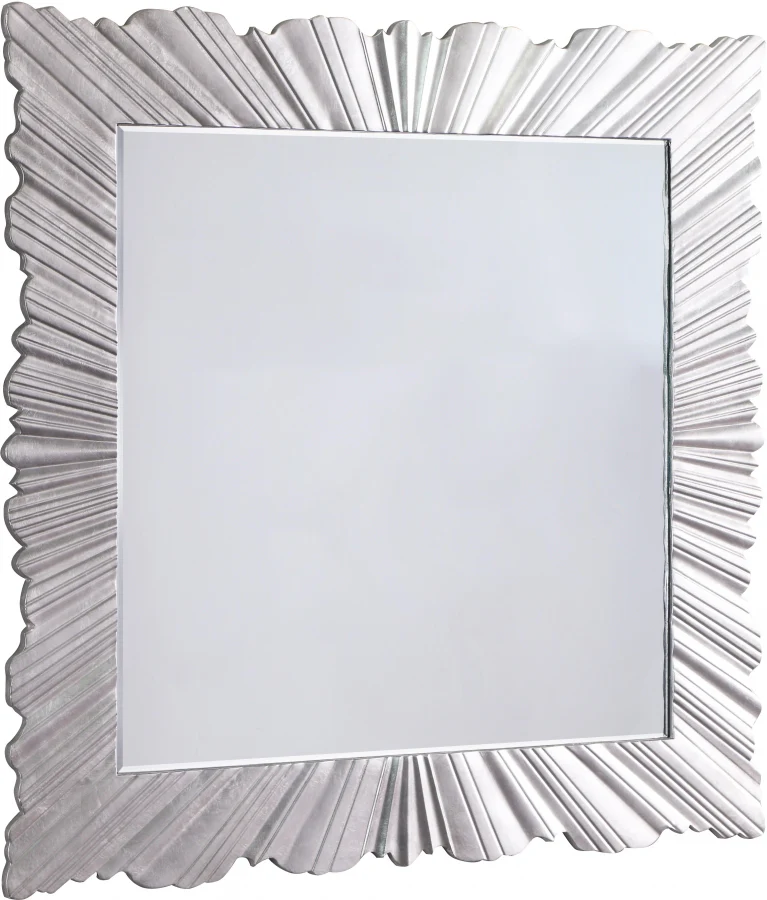 Savannah Silver Leaf Mirror - Image 2