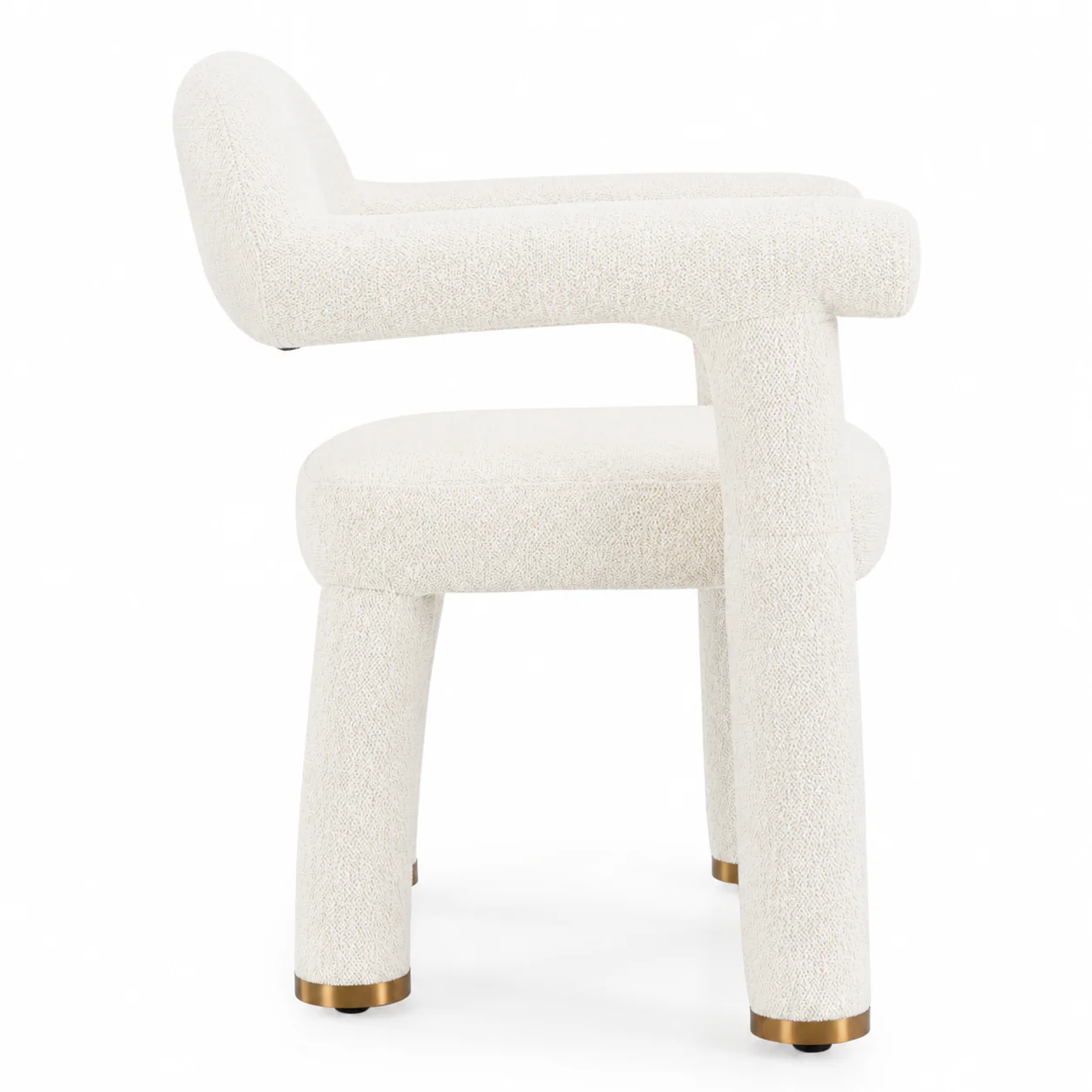 Sculpt Boucle Dining Chair - Image 3