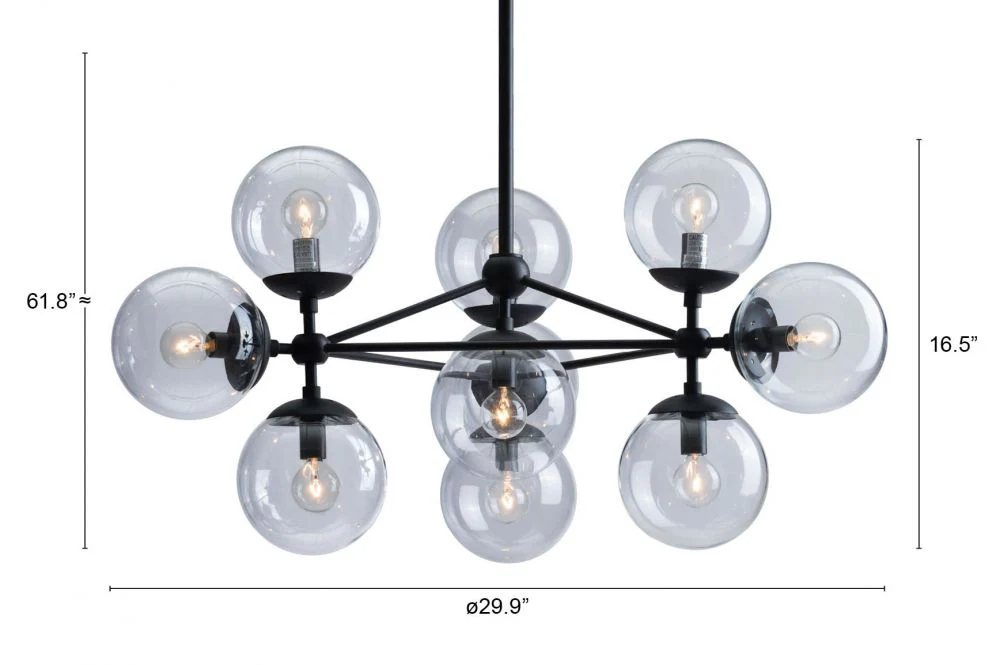 Sparrow Ceiling Lamp Black - Image 4