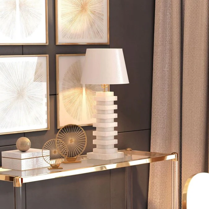 Stewart Marble Lamp - Image 3