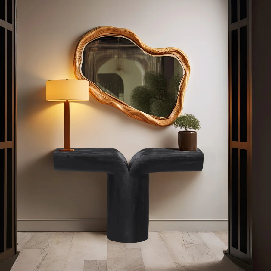 Tee Console Table Black - Image 5